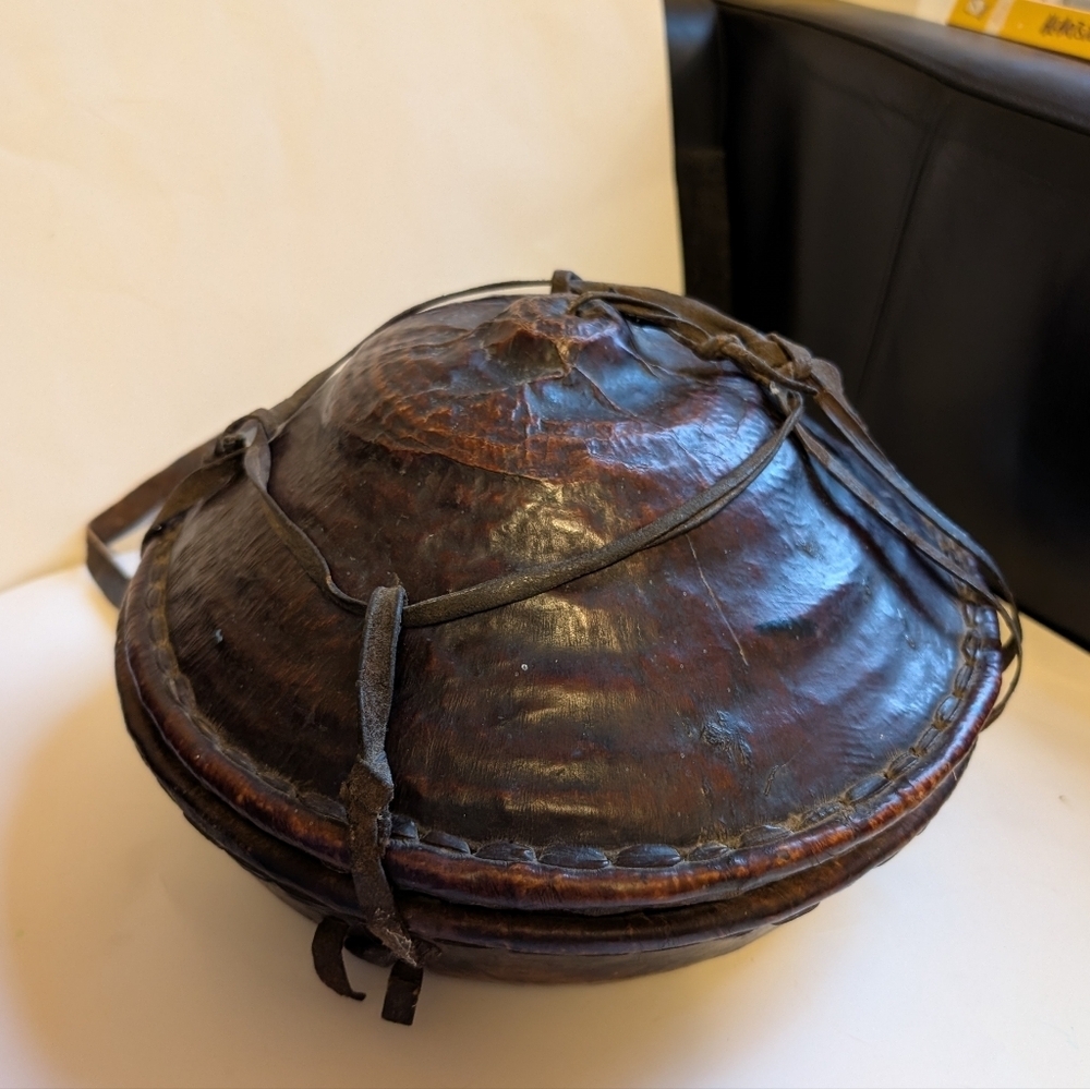 Ethiopian Sherpherds Lunch Basket Antique in GUC